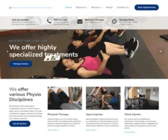 Barrowspt.com(Physical Therapy Fresno) Screenshot