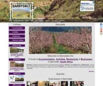 Barrydale-Info.co.za(Barrydale) Screenshot