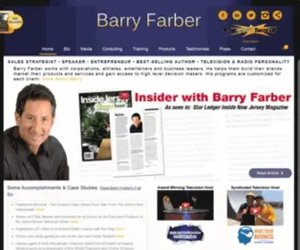 Barryfarber.com(Barry Farber) Screenshot