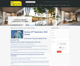 Barryisonrealestate.com.au(Barry Ison Real Estate) Screenshot