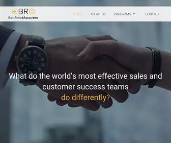 Barryrhein.com(Sales Training) Screenshot