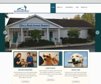 Barryroadvet.com(Barry Road Animal Hospital) Screenshot