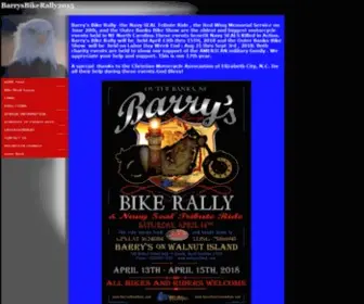 Barrysbikerally.com(START OF ENTRANCE TO SITE) Screenshot