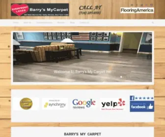 Barrysmycarpets.com(Barry's My Flooring) Screenshot
