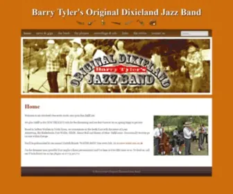 Barrytyler.co.uk(Barry Tyler's Original Dixieland Jazz Band) Screenshot