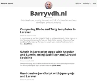 Barryvdh.nl(Co-founder and lead developer @ Fruitcake (NL)) Screenshot