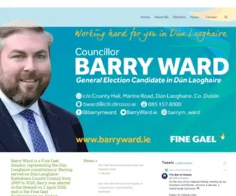 Barryward.ie(Barry Ward) Screenshot