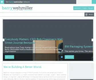 Barrywehmiller.com(Building a Better World Through Business) Screenshot