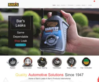 Barsgroup.com(Bar's Leaks International) Screenshot
