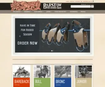 Barstowprorodeo.com(Online Shopping for Rodeo Supplies) Screenshot