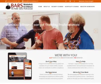 Barstraining.com(BARS Training Australia) Screenshot