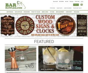 Barsupplies.com(Bar Supplies) Screenshot