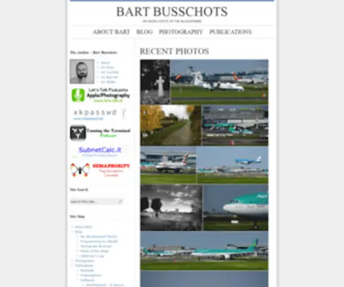 Bartb.ie(Bart Busschots) Screenshot