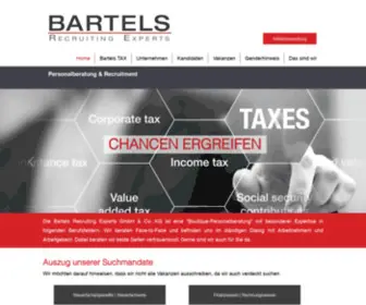 Bartels-Recruiting-Experts.de(Personalberatung) Screenshot