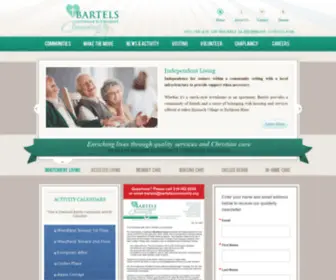 Bartelscommunity.org(Bartels Community) Screenshot