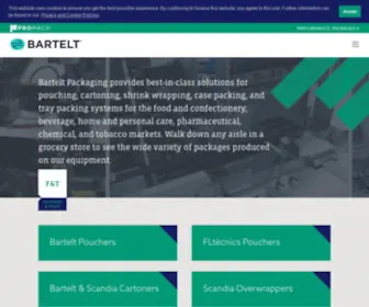 Barteltpackaging.com(Bartelt Packaging) Screenshot