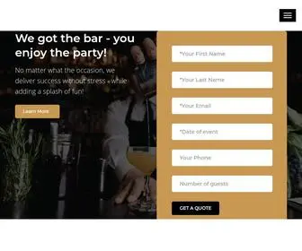 Bartendchicago.com(Bartending Services) Screenshot