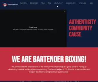 Bartenderboxing.com(Bartender Boxing) Screenshot