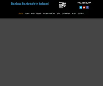 Bartendingschoolnh.com(Bartending School Boston) Screenshot