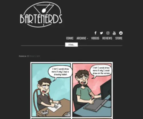 Bartenerds.com(Musical Compulsion) Screenshot