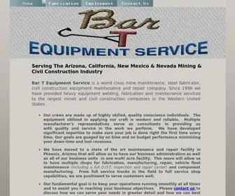 Bartequipment.com(Bar T Equipment Services) Screenshot