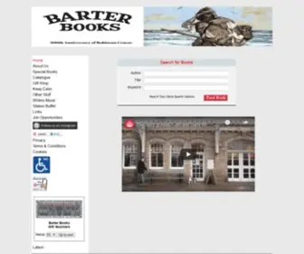 Barterbooks.co.uk(Barter Books) Screenshot