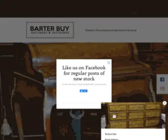 Barterbuyantiques.com(Barter Buy Antiques & Interiors Antique) Screenshot