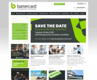 Bartercard.co.nz(Bartercard NZ) Screenshot