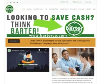 Barterco.com(The Barter Company) Screenshot