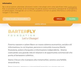 Barterflyfoundation.org(Barterfly crea strumenti utili per il cambiamento) Screenshot