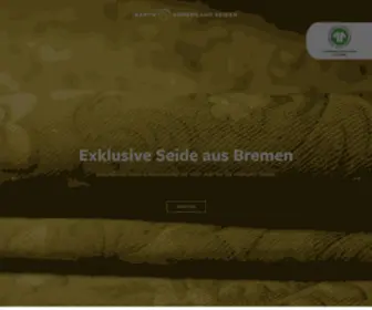 Barth-Seiden.de(Großhandel für Seidenstoffe und Mischgewebe) Screenshot