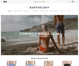 Barthelemy.com.br(Tailored Resortwear) Screenshot