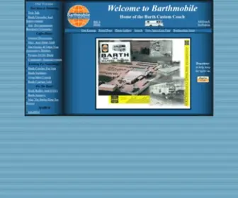 Barthmobile.com(Dedicated to the Barth Custom Coach) Screenshot