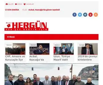 Bartinhergungazetesi.com(Bartın) Screenshot