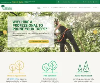 Bartlett.com(Bartlett Tree Experts) Screenshot