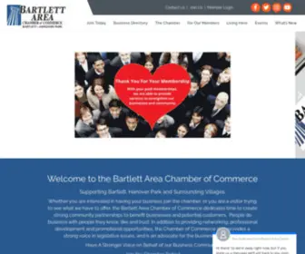 Bartlettchamber.com(Bartlett Area Chamber of Commerce) Screenshot