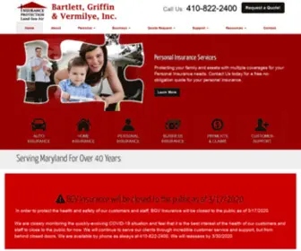 Bartlettgriffin.com(Fleetwood Insurance Group) Screenshot