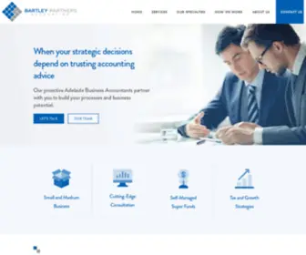 Bartleypartners.com.au(Accountants, Business Planners, Growth Strategists) Screenshot