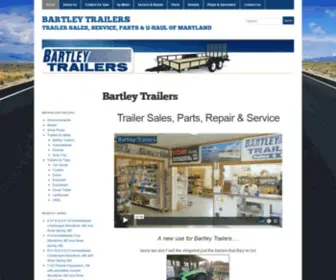 Bartleytrailers.com(Bartley Trailers) Screenshot