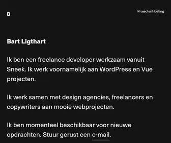 Bartligthart.nl(Bart Ligthart) Screenshot