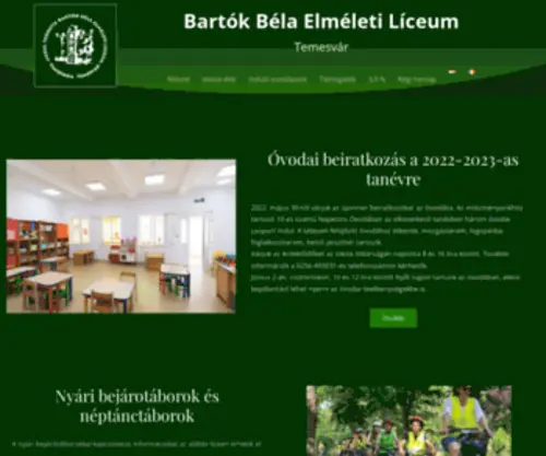 Bartok.ro(Bartók Béla Elméleti Líceum) Screenshot