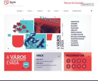Bartokszinhaz.hu(Fooldal) Screenshot