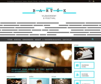 Bartokworldcompetition.hu(Bartók) Screenshot