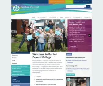 Barton-Peveril.ac.uk(Barton Peveril) Screenshot