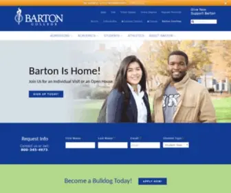 Barton.edu(Barton College) Screenshot