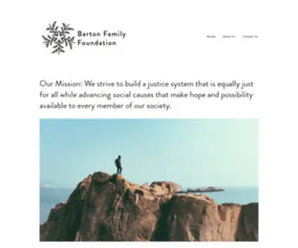 Bartonff.org(Barton Family Foundation) Screenshot