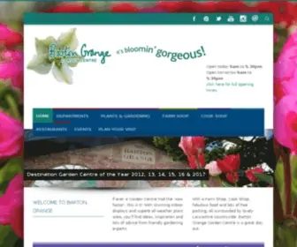 Bartongrange.co.uk(Barton Grange Garden Centre) Screenshot