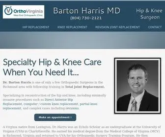 Bartonharrismd.com(Barton Harris MD) Screenshot