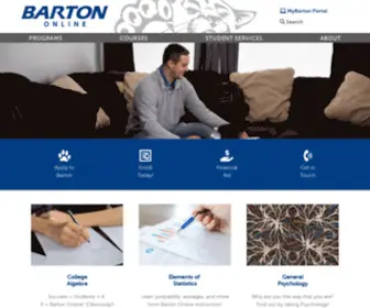 Bartonline.org(Barton Community College) Screenshot