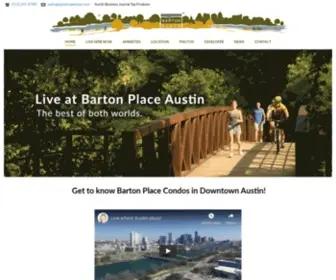 Bartonplaceaustin.com(Barton Place) Screenshot